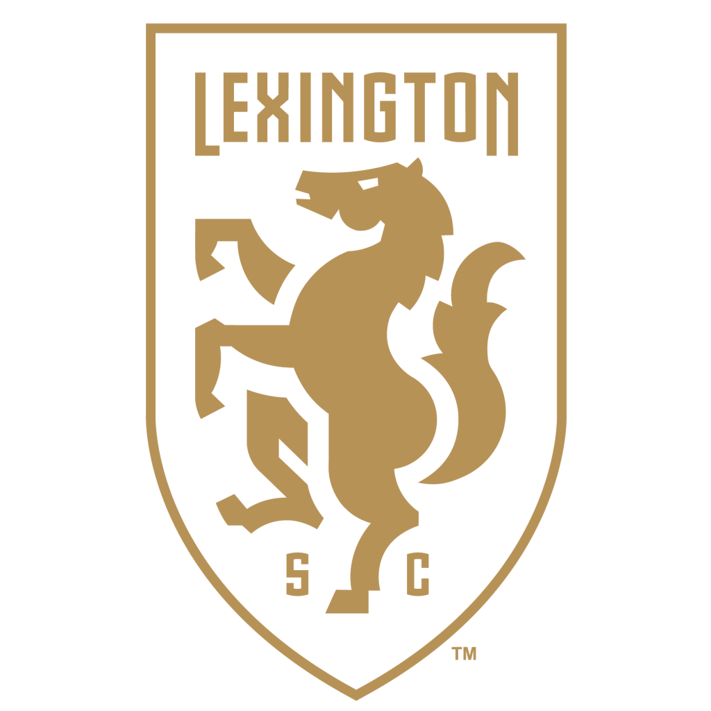 Lexington SC Logo in Dallas Trinity Gold