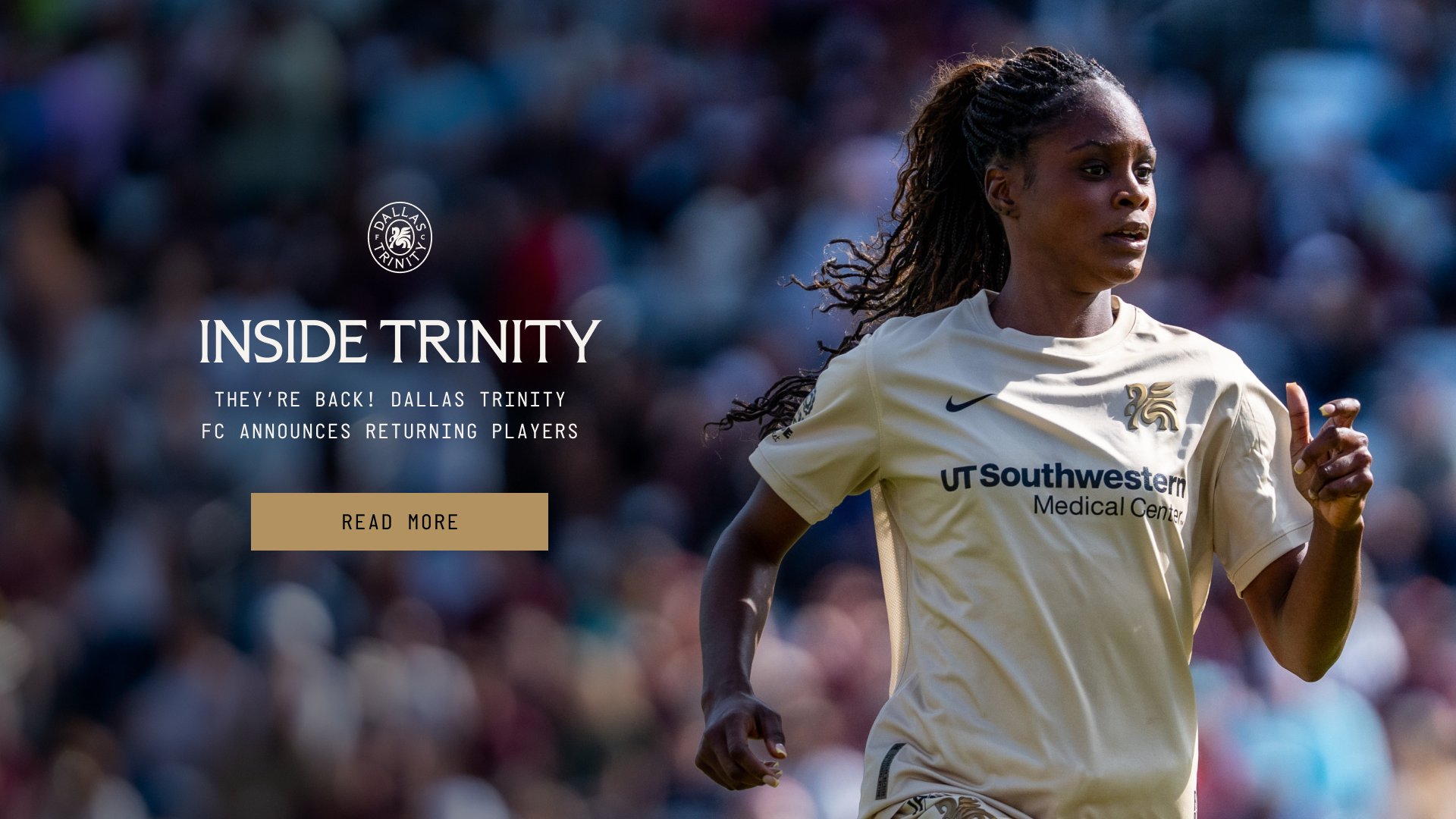 Dallas Trinity FC Newsletter – Website Carousel - 1920x1080