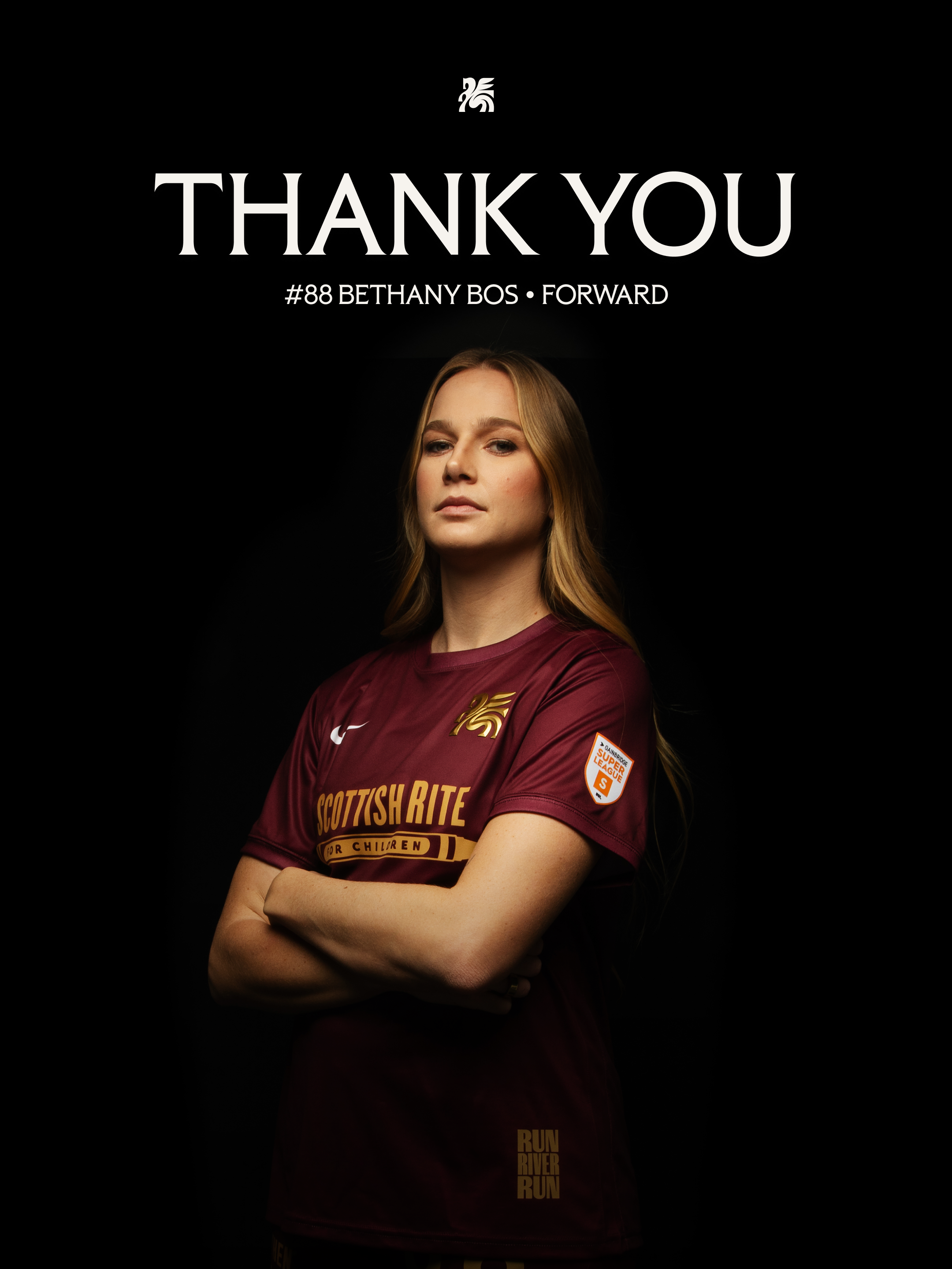 Dallas Trinity FC – Thank You - Bethany Bos 2x3