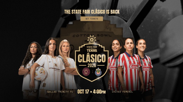 Dallas Trinity FC To Host Chivas Femenil In 2026 State Fair Clásico