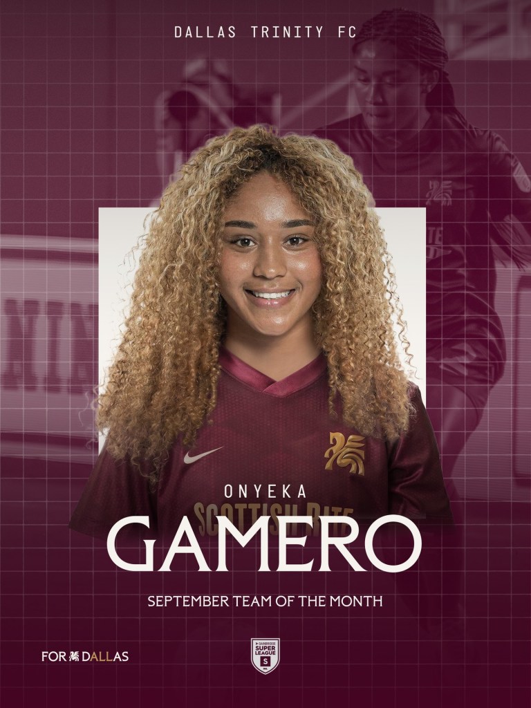 Onyeka Gamero TOTM